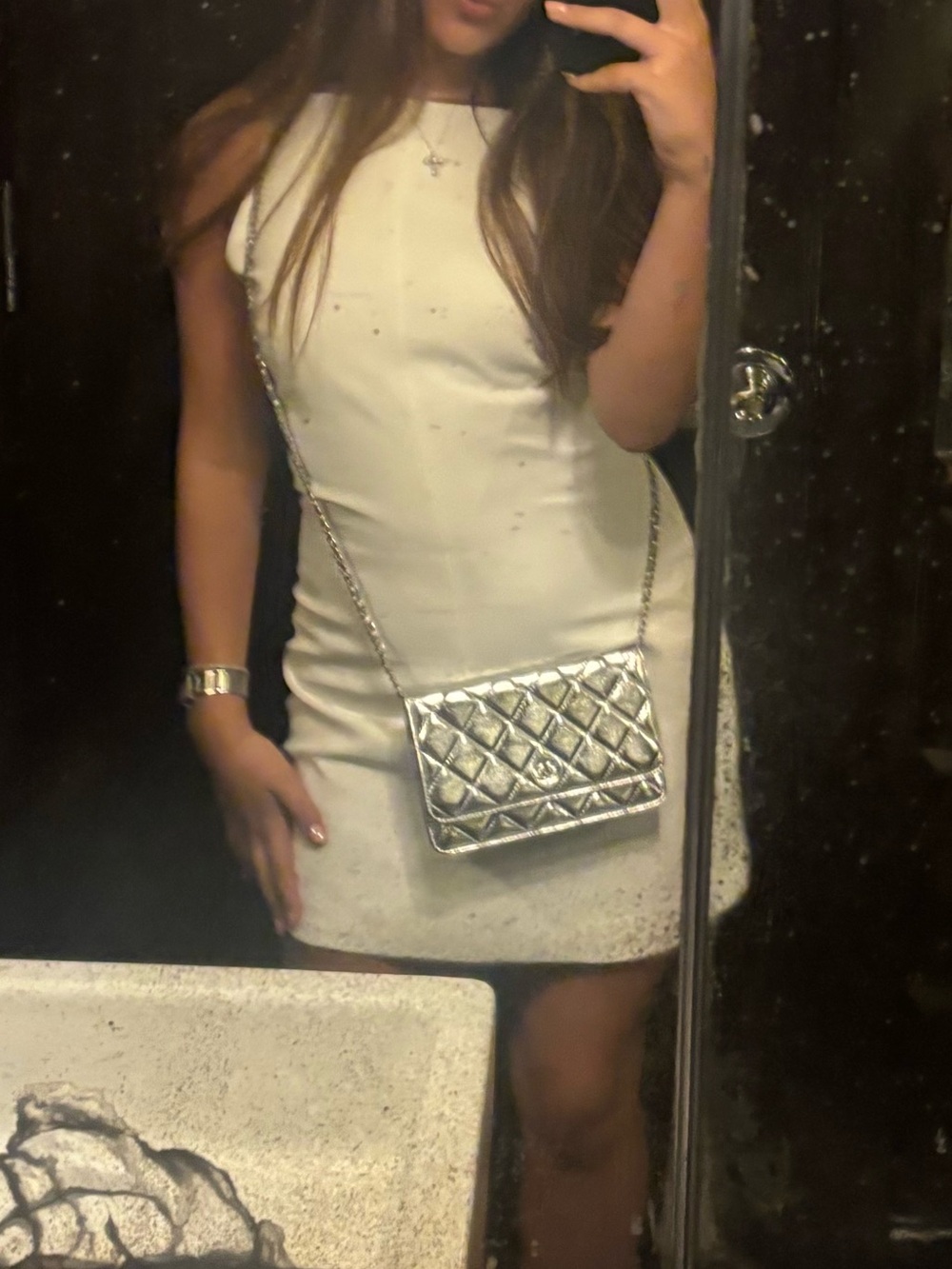 Zara White Dress Small